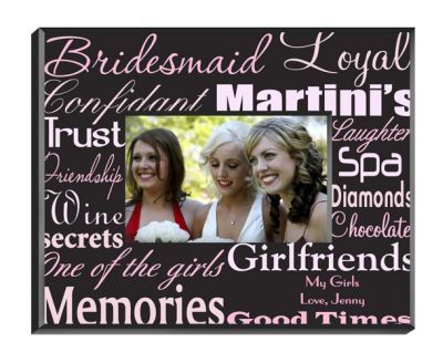 Personalized Bridesmaid Gifts