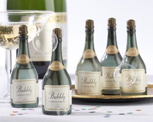 Wedding Bubbles - Champagne Bottle Shaped