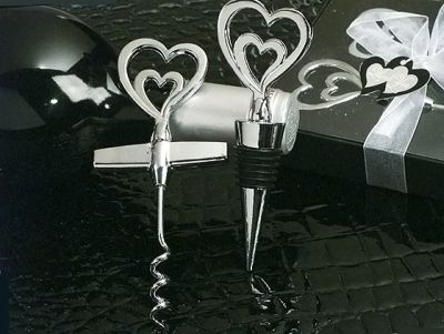 Two Hearts Are Better Than One - Bottle Stopper Set