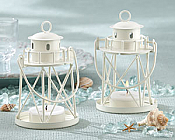 Lighthouse Tea Light Holder - By the Sea