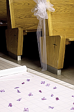 White Aisle Runner