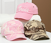 Pink Bride Camouflage Cap