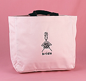 Bride Pink Tote Bag