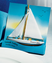 Smooth Sailing Sail Boat Magnet Gift Favor