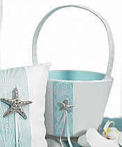 Seaside Allure Flower Girl Basket