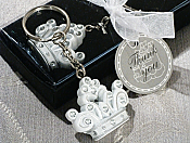 Queen For A Day Sparkling Tiara Keychain Favor