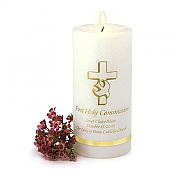 Personalized First Communion Candle