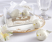 Feathering the Nest - Ceramic Birds Salt & Pepper Shakers