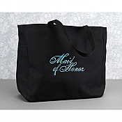 Maid of Honor Flourish Tote Bag