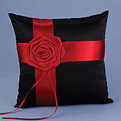 Midnight Rose Pillow