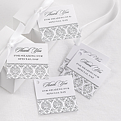 Damask Favor Cards