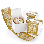 Rustic Lace Wrap Boxes