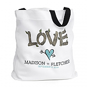 Rustic Love Tote Bag